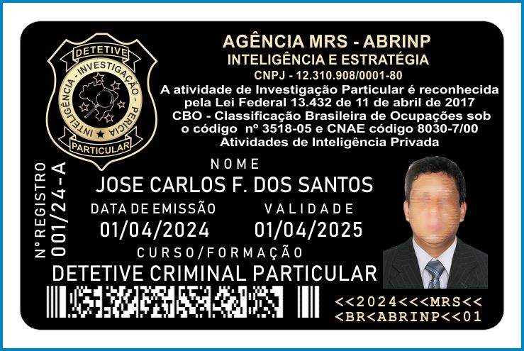 curso de detetive particular em São Paulo SP kit dc-PVC