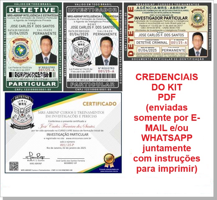 curso de detetive particular em minas gerais kit pdf