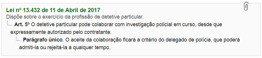 lei curso detetive criminal particular