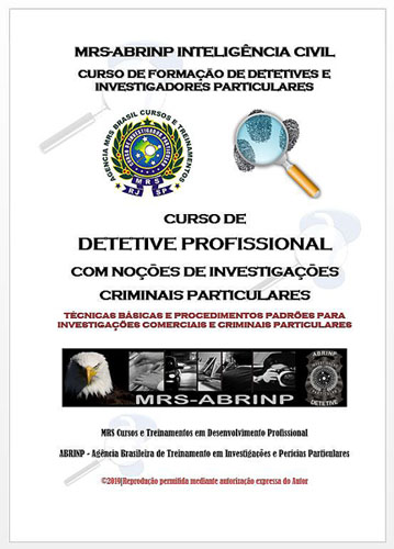 apostila curso detetive Criminal particular Brasilia