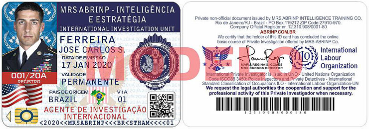 carteira Agente Internacional Mato Grosso