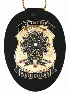 distintivo Agente Investigador particular Mato Grosso