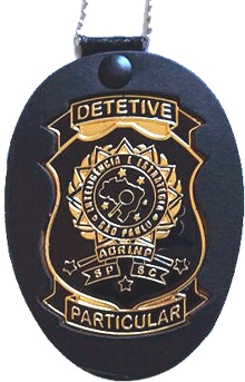 distintivo Agente Investigador particular Brasilia mod 002